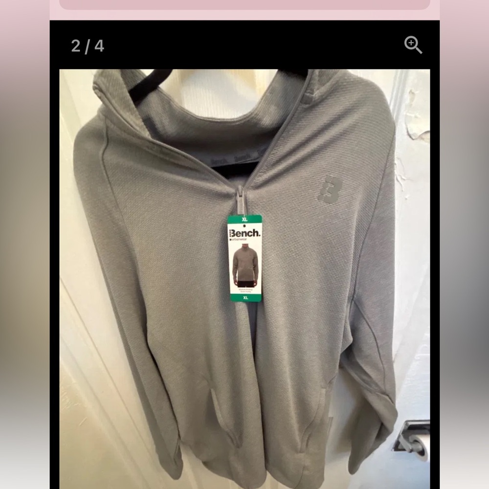 Bench Gray Performance Jacket for Men